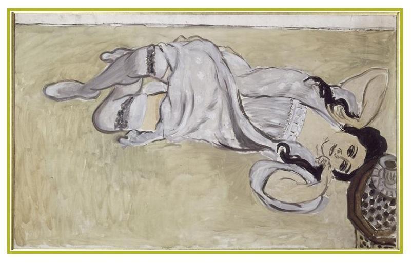 Matisse Lorette à la tasse de café 1917 091x148