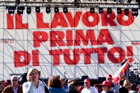 Il lavoro prima di tutto
