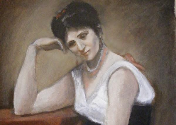Agostina di Corot copia di Agnes Preszeler