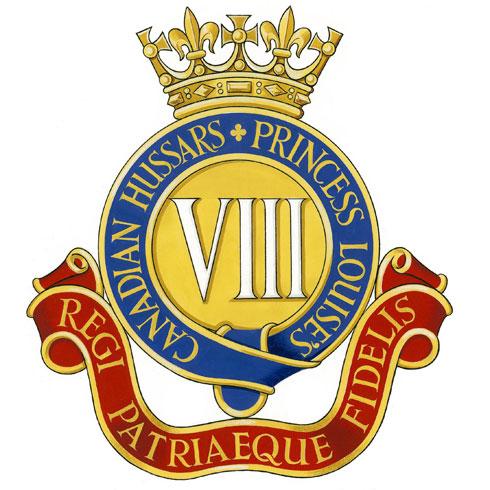 Stemma dellVIII New Brunswick Hussars
