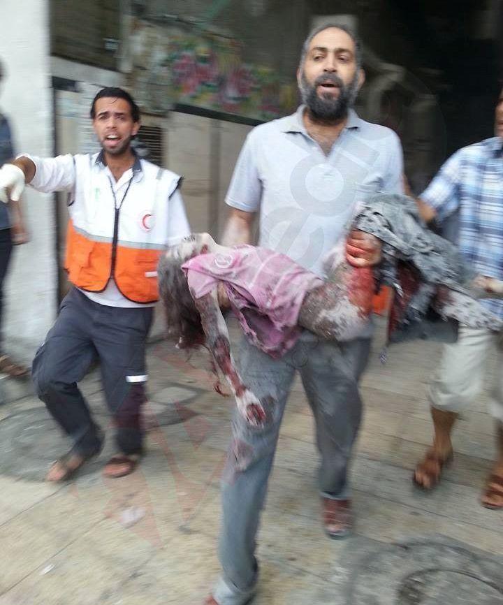papà palestinese