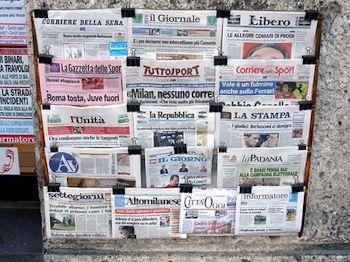 giornali in edicola