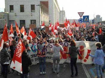 Studenti medi in corteo