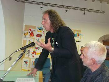 Gino Rossi e Stefano Gavioli ad Anagni il 28 ottobre 2014