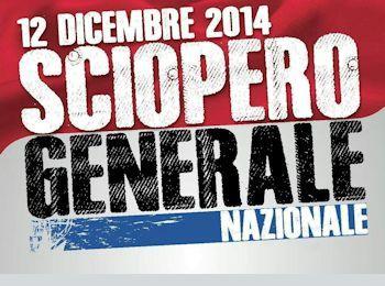 Sciopero generale del 12 dicembre 2014