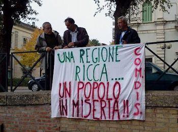 Regione ricca un popolo in miseria