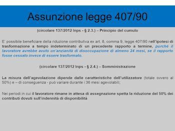 legge 407 350 260