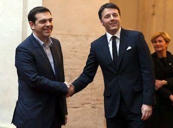 tsipras e renzi a roma 350 260