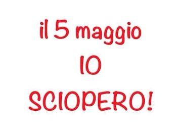 sciopero 5 maggio 350 260