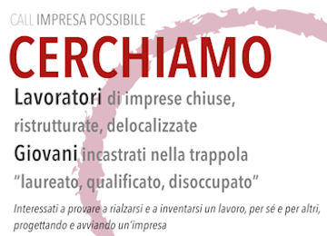 Cerchiamo disoccupati 350 260