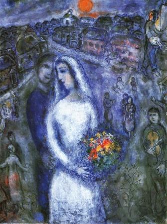 Le Couple Chagall Print Snapseed