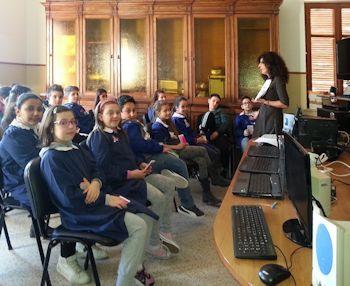 Studenti ICVeroliPrimoLezionediGiornalismo RobertaZaffiBorgetti 350 260