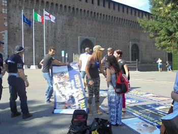 Milano manifestazione di animalisti