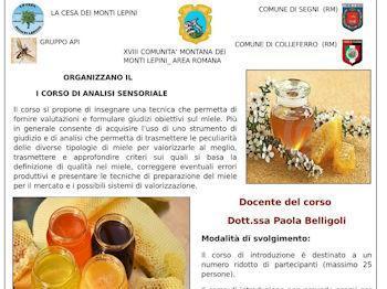 locandina corso analisi sensoriale 350 260
