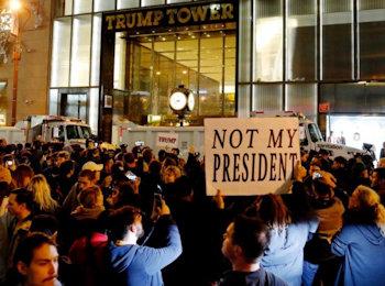 trump proteste contro di lui