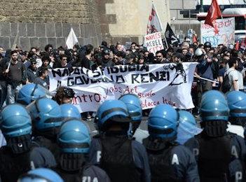 Napoli scontri 2