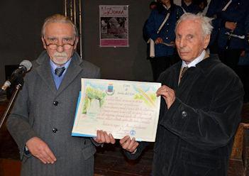 Nisio Pizzuti 90 anni quello a destra