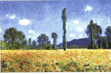 Monet Mohnfeld