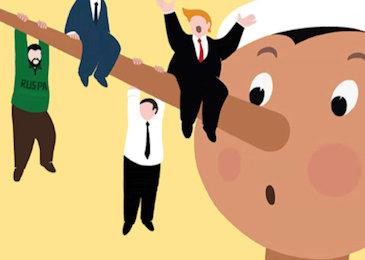 il naso di pinocchio ospita i sedicenti di sinistra