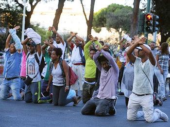 sgombero immigrati