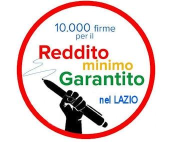 reddito minimo nel Lazio 350 min