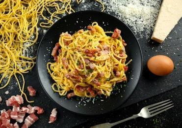 pasta alla carbonara ingredienti 350 260 min