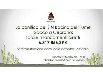 Ceprano bonifica Sacco min