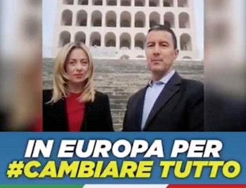 GiorgiaMelonie e Caio Giulio Cesare Mussolini min