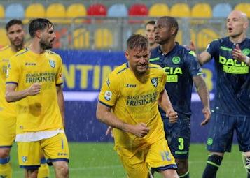 Dionisi dopo il gol a Udinese 350 min