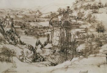 Leonardo da Vinci Paesaggio 350 min