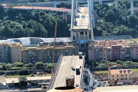 Genova ponte Morandi comera comè 350 min