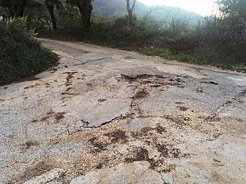 Ceccano Tratto zona Pedemontana percorso scuolabus350 min