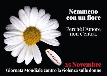 nemmeno con un fiore violenza donne min