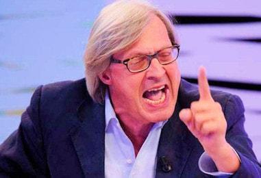 vittorio sgarbi chi guarda le partite della nazionale è una capra min