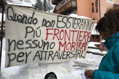 Manifestazioni al confine di Bardonecchia