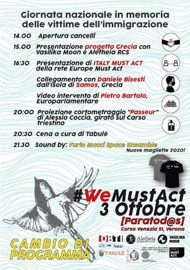 Il programma di Verona