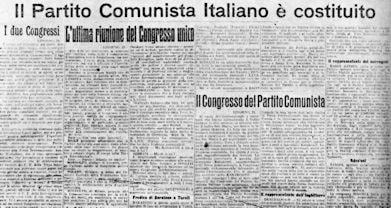 Ordine nuovo 1921 pcdi 390 min