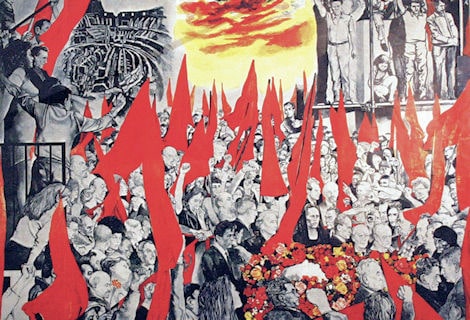 renato guttuso funerali di togliatti 470 min