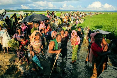 Foto I Popolo Rohingya in fuga dal Myanmar