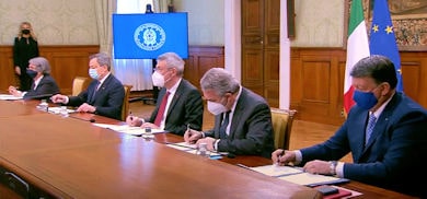 IncontroGoverno Sindacati 390 min