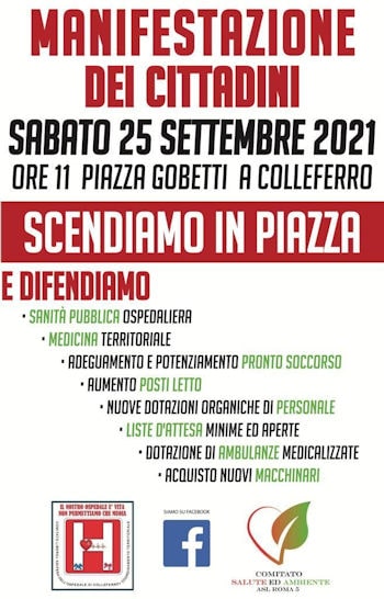 Manifestazione Colleferro 25.9.21 min
