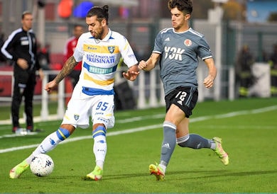 Casasola in azione Alessandria Frosinone 1 1 28ott21 min