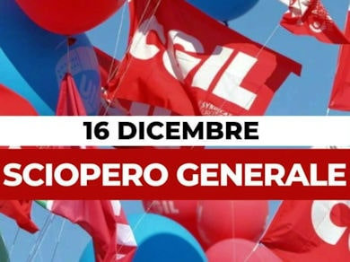 sciopero generale 16 dicembre 2021 390 min