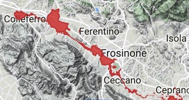 Fiume Sacco 390 min