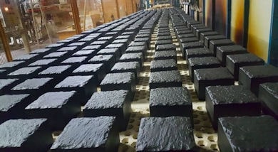 Sampietrini di rifiuti 390 min