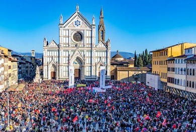 Mainfestazione Firenze 4marzo23 P.za S.Croce 390 min