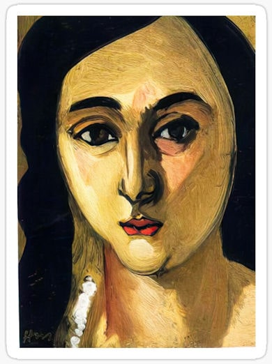 Henri Matisse head of Lorette 1917 390 min